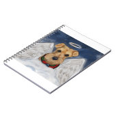 エアデールテリアエンジェル ノートブック (左側)