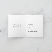 エアデールテリアハッピーバースデーカード カード (内部)