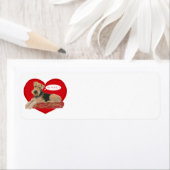 エアデールテリアバレンタイン ラベル (インサイチュ)