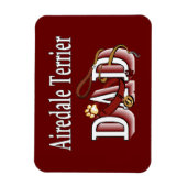 エアデールテリアパパ マグネット (縦)