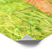 エアデールテリアパピードッグ ポスター (角)