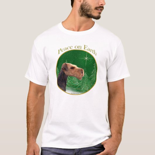 エアデールテリアピースス Tシャツ (正面)