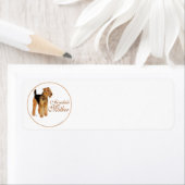 エアデールテリアー母の日 ラベル (インサイチュ)