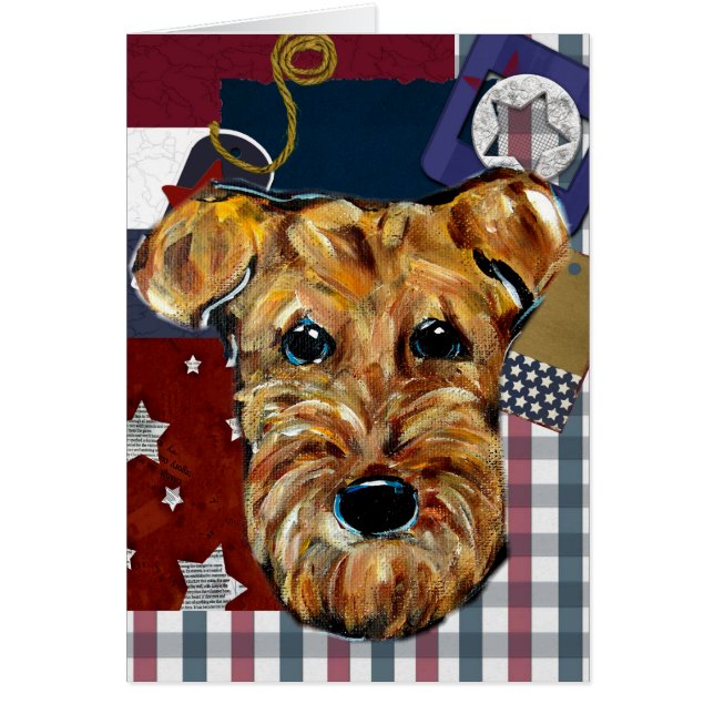 エアデールテリア (正面)