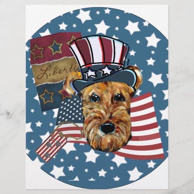 エアデールテリア (正面)