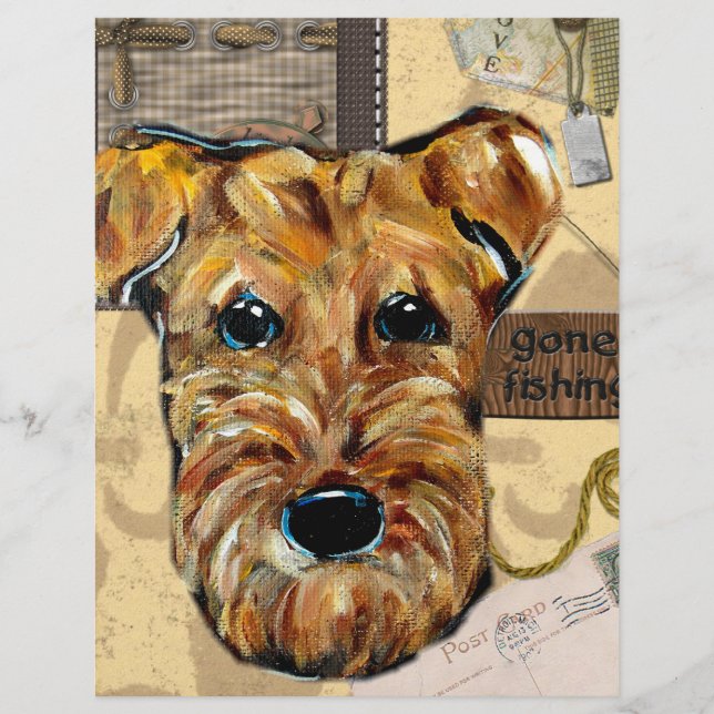 エアデールテリア (正面)