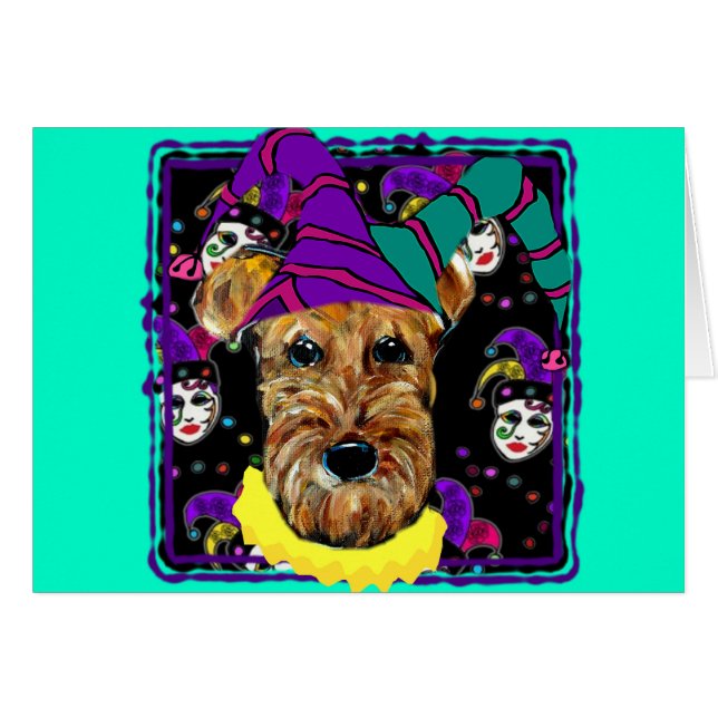 エアデールテリア (正面横)