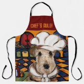 エアデールテリア エプロン (正面)