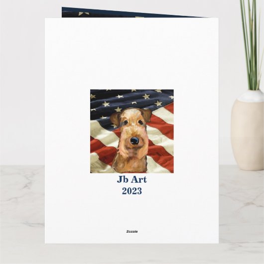 エアデールテリア カード (裏面)