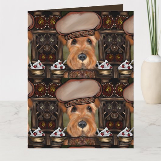 エアデールテリア カード (正面)