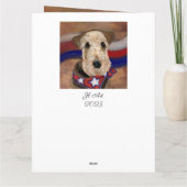 エアデールテリア カード (裏面)