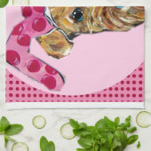 エアデールテリア キッチンタオル (折り畳み)