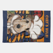 エアデールテリア キッチンタオル (横)