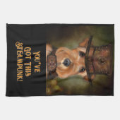 エアデールテリア キッチンタオル (横)