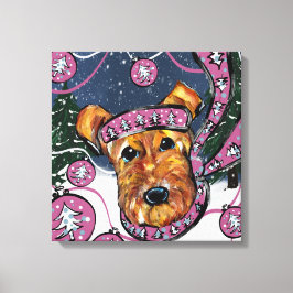 エアデールテリア キャンバスプリント