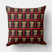 エアデールテリア クッション (裏面)