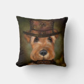 エアデールテリア クッション (正面)