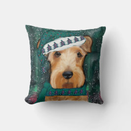 エアデールテリア クッション