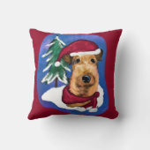 エアデールテリア クッション (裏面)