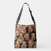 エアデールテリア クロスボディバッグ (正面)