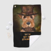 エアデールテリア ゴルフタオル (インサイチュ)