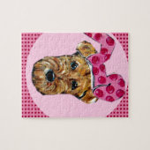 エアデールテリア ジグソーパズル (横)