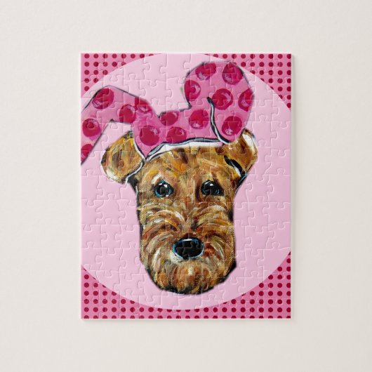 エアデールテリア ジグソーパズル (縦)