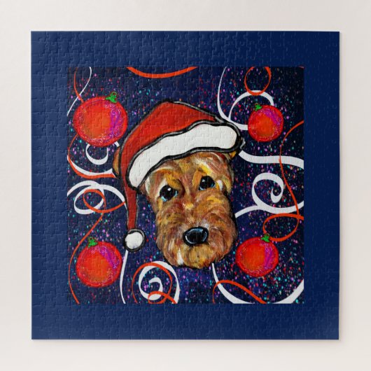 エアデールテリア ジグソーパズル (縦)