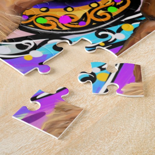 エアデールテリア ジグソーパズル (側面)