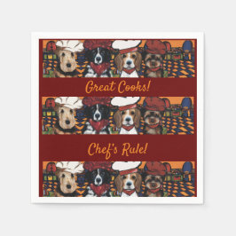 エアデールテリア スタンダードカクテルナプキン