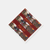 エアデールテリア スタンダードカクテルナプキン (角)