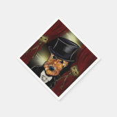 エアデールテリア スタンダードカクテルナプキン (角)