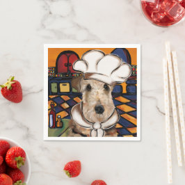 エアデールテリア スタンダードカクテルナプキン