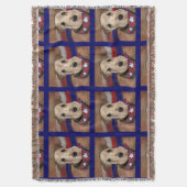 エアデールテリア スローブランケット (正面縦)