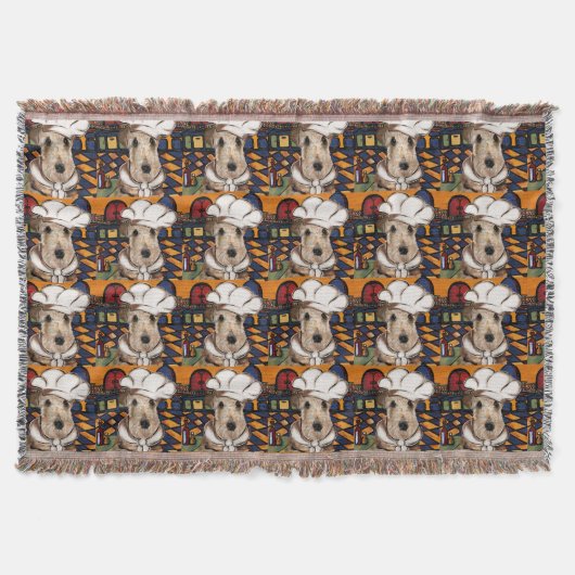 エアデールテリア スローブランケット (正面)