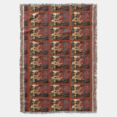 エアデールテリア スローブランケット (正面縦)