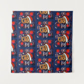 エアデールテリア タペストリー (正面(横))