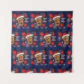 エアデールテリア タペストリー (正面)