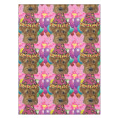 エアデールテリア テーブルクロス (正面)