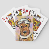 エアデールテリア トランプ (裏面)