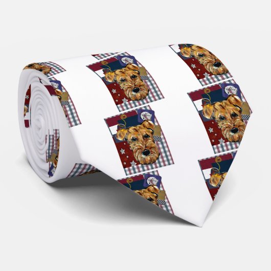 エアデールテリア ネクタイ (ロール)