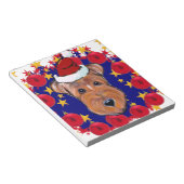 エアデールテリア ノートパッド (アングル)