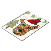 エアデールテリア ノートブック (左側)