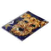 エアデールテリア ノートブック (左側)