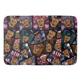 エアデールテリア バスマット