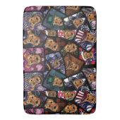 エアデールテリア バスマット (正面縦)