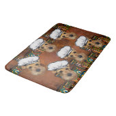 エアデールテリア バスマット (アングル)