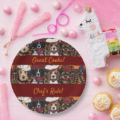 エアデールテリア ペーパープレート (パーティー)