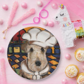 エアデールテリア ペーパープレート (パーティー)