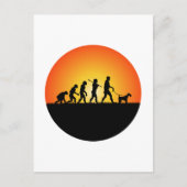 エアデールテリア ポストカード (正面)